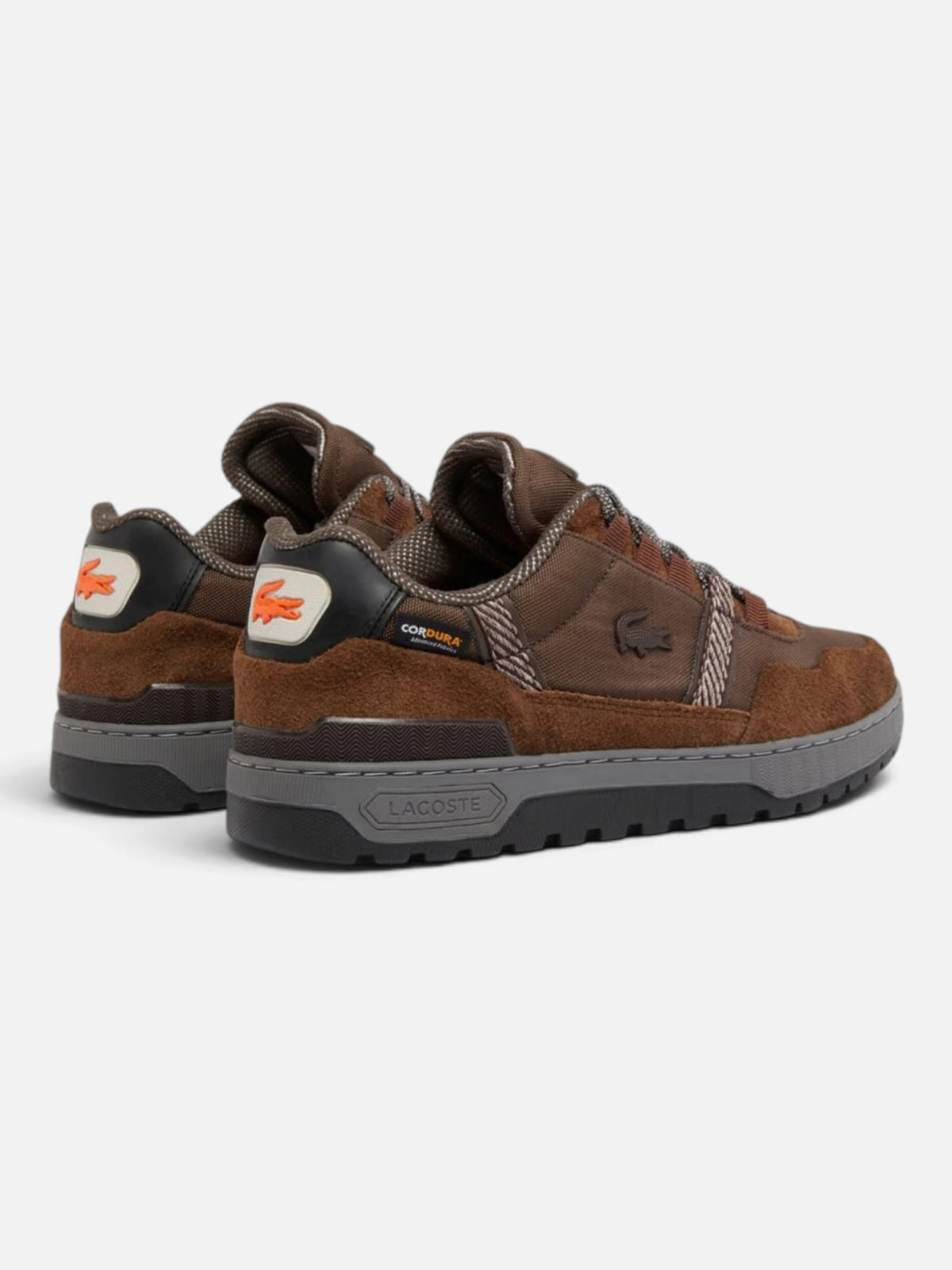 Чоловічі кросівки Lacoste T-Clip Winter Brown 748SMA00377B8