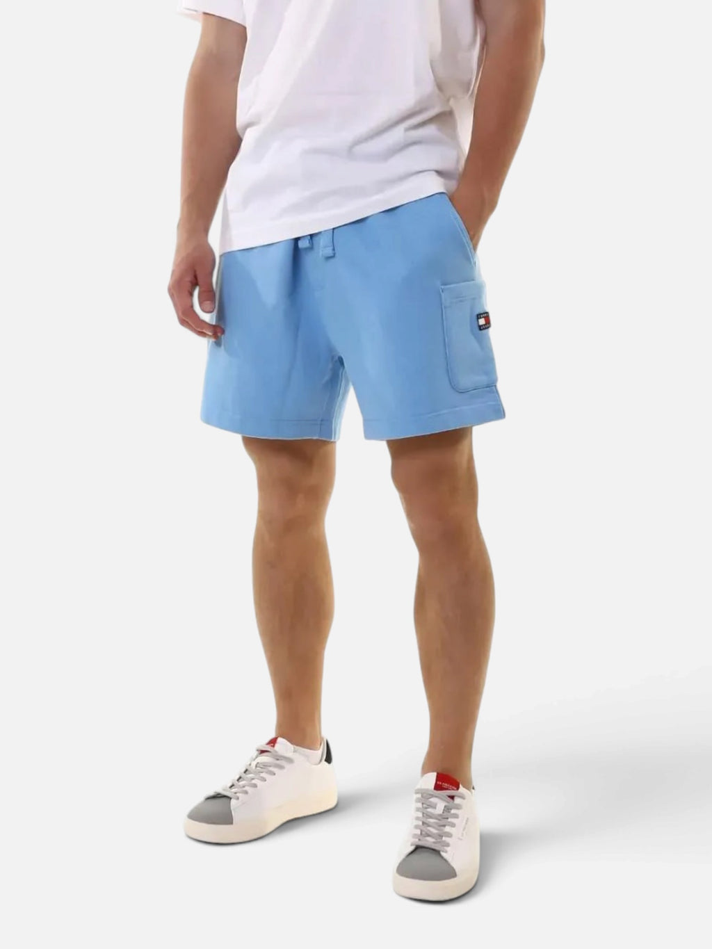 Унісекс шорти Tommy Jeans Regular Fit Light Blue DM0DM16330-CY7