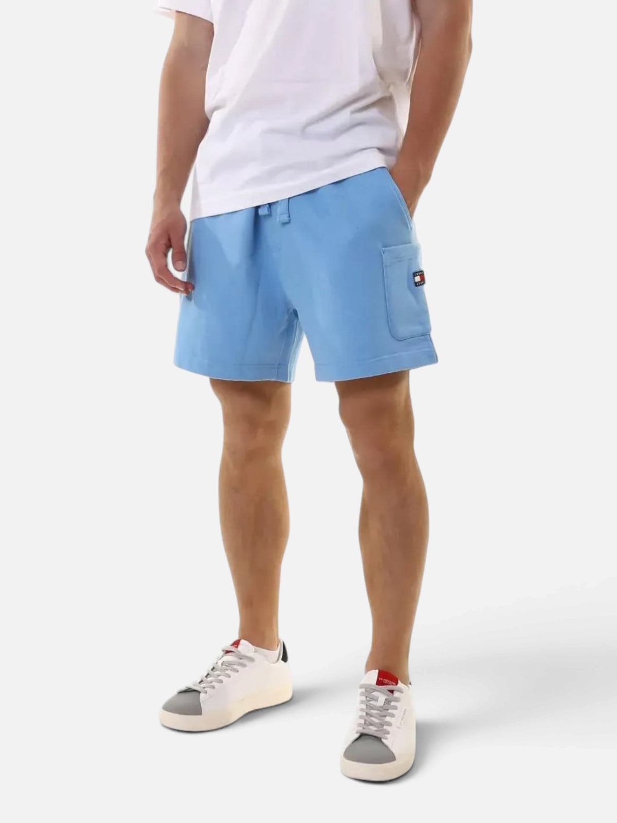 Унісекс шорти Tommy Jeans Regular Fit Light Blue DM0DM16330-CY7