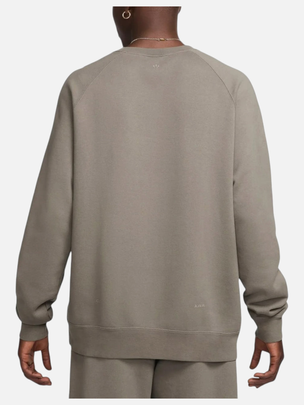 Чоловічий світшот Nike x NOCTA Fleece CS Crewneck Olive Grey FN8160-040