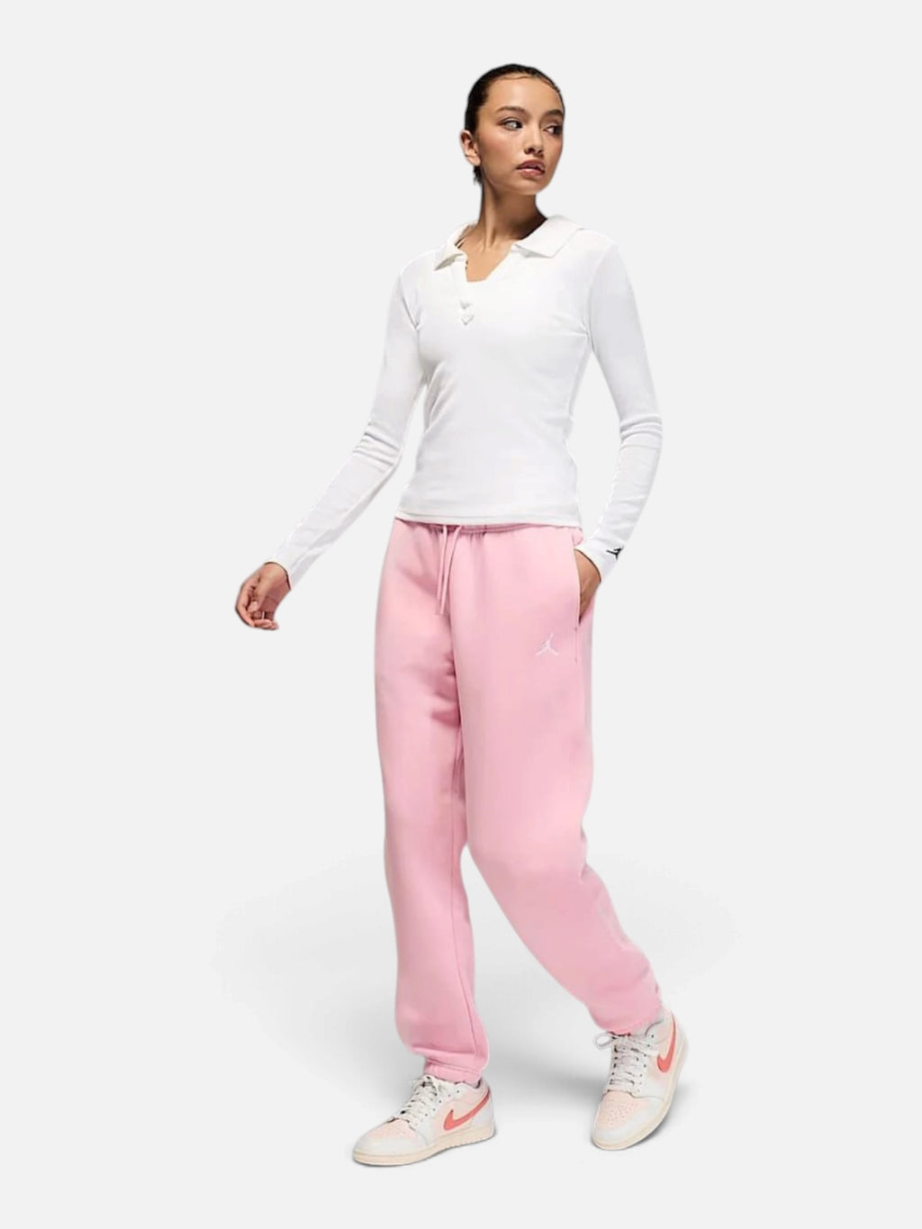 Жіночі спортивні штани Air Jordan Brooklyn Fleece Pink FV7077-630