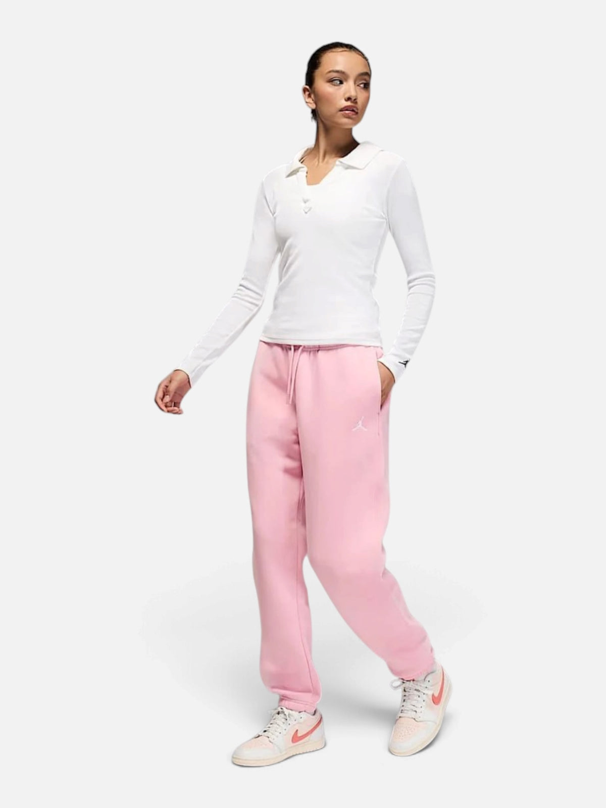 Жіночі спортивні штани Air Jordan Brooklyn Fleece Pink FV7077-630