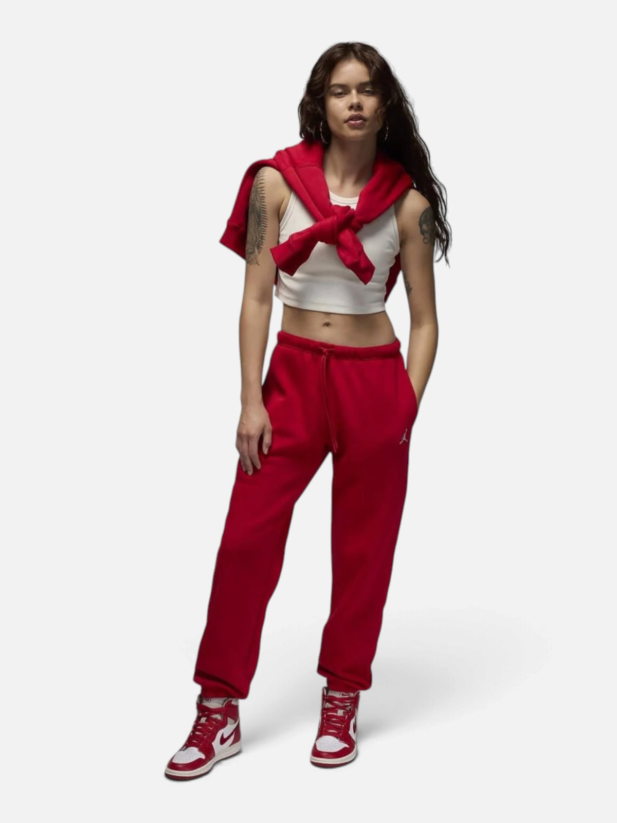 Жіночі спортивні штани Air Jordan Brooklyn Fleece Red FV7077-687