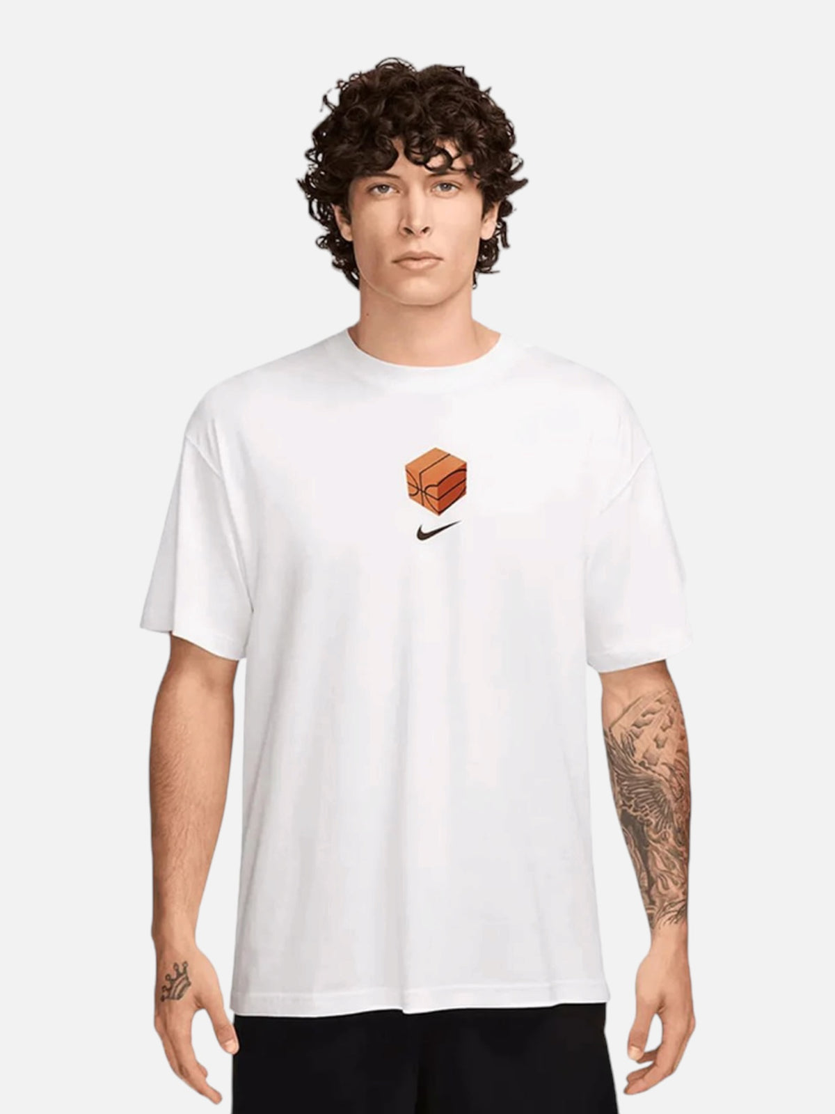 Чоловіча футболка Nike M90 Basketball OC White HQ0026-100