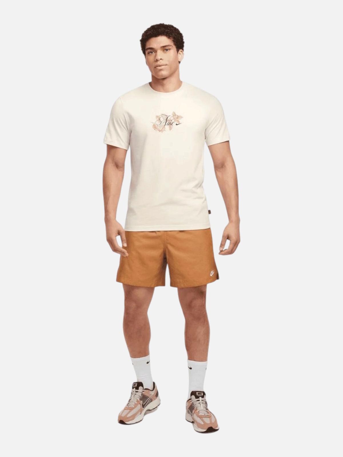Чоловіча футболка Nike NSW SS Crew Beige HQ2434-113