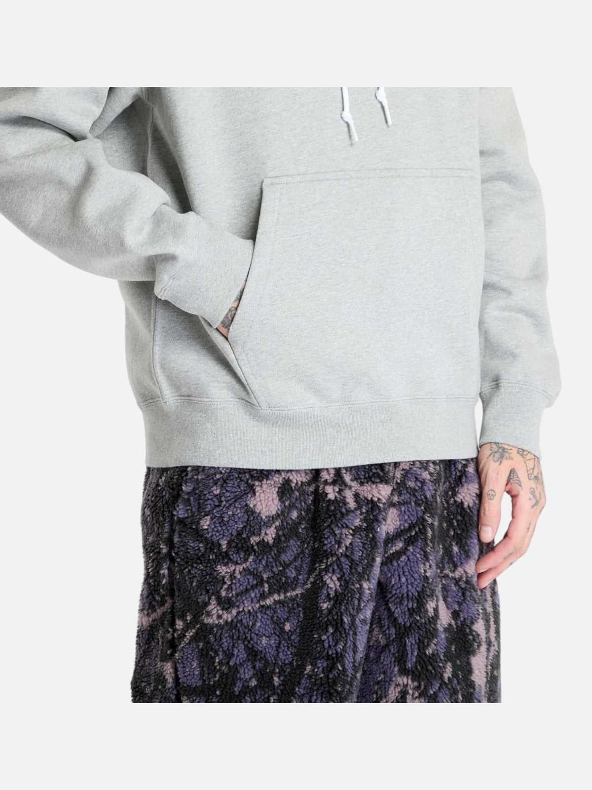 Чоловіче худі Nike Solo Swoosh Fleece Grey HQ4181-063