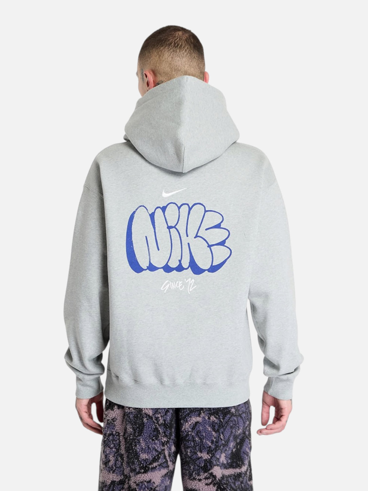 Чоловіче худі Nike Solo Swoosh Fleece Grey HQ4181-063