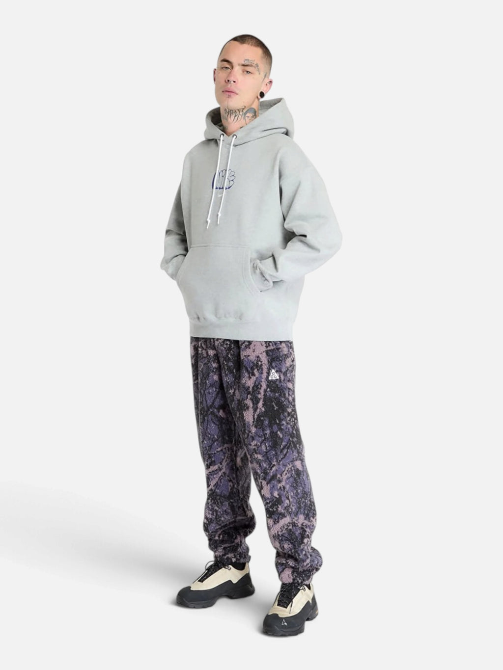 Чоловіче худі Nike Solo Swoosh Fleece Grey HQ4181-063