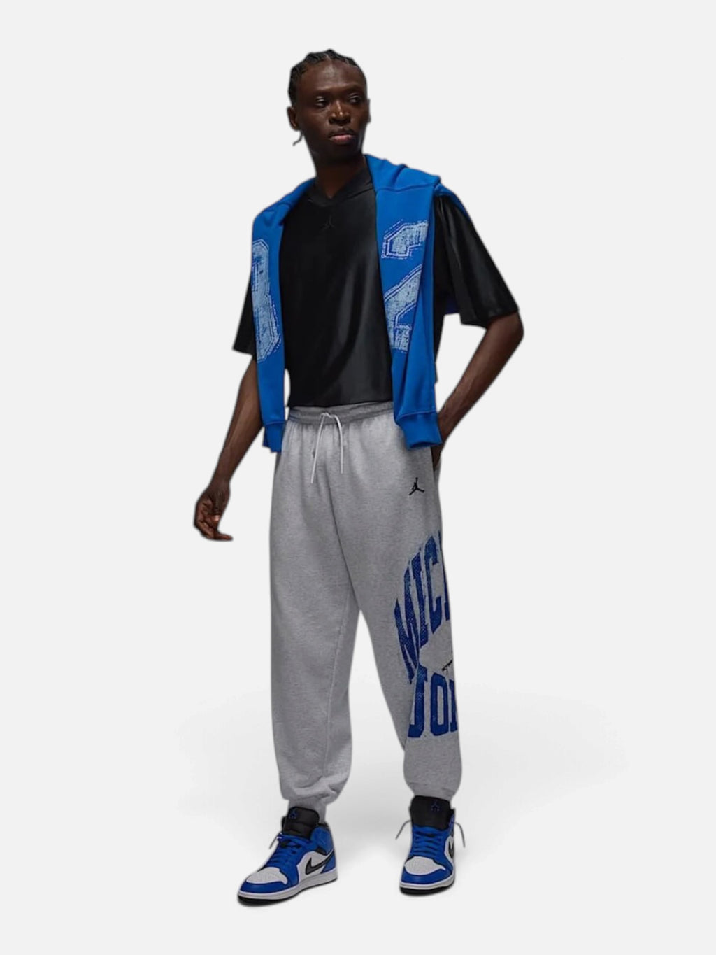 Чоловічі спортивні штани Air Jordan Brooklyn Collegiate Grey HV0091-051