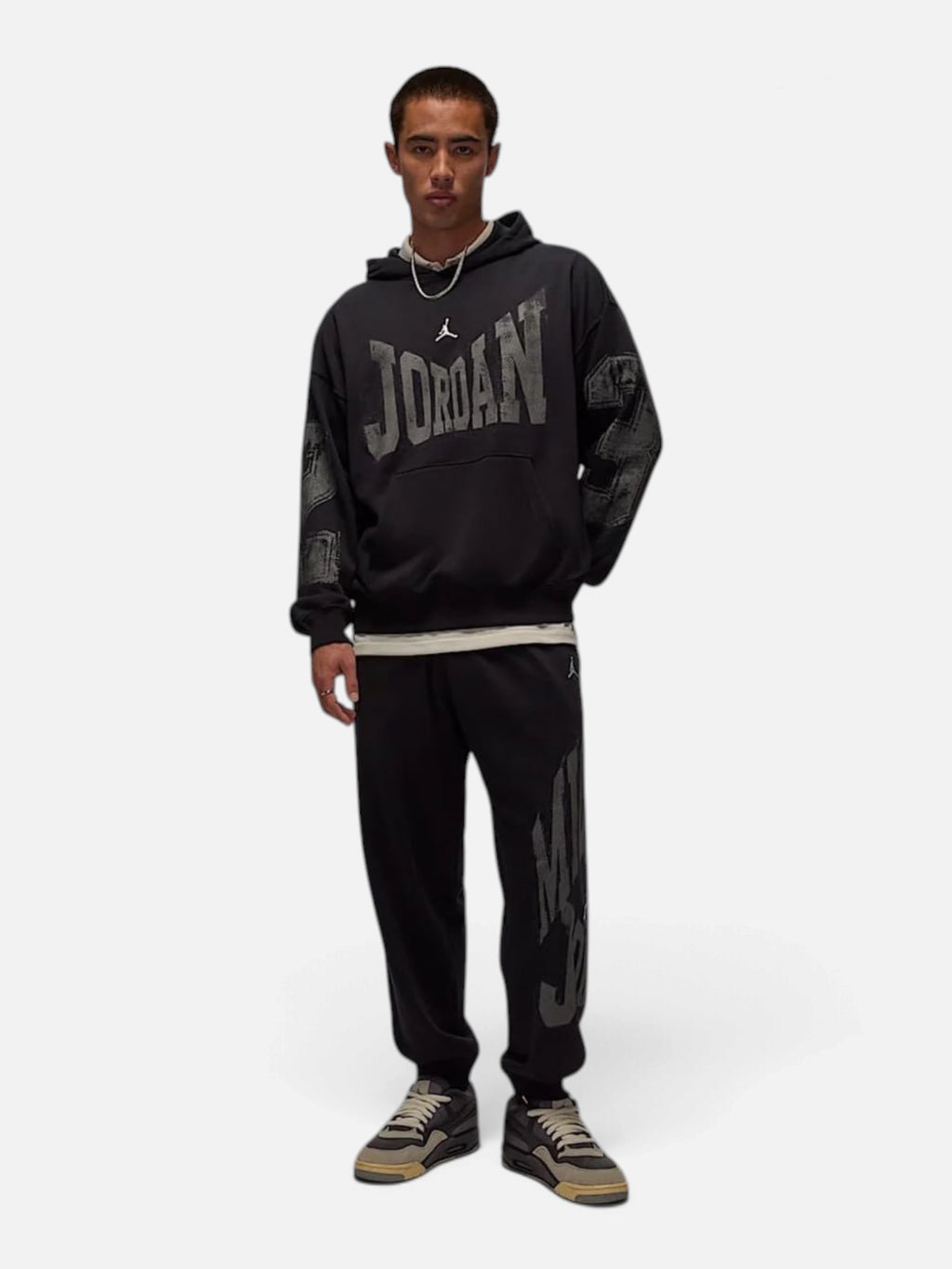 Чоловічий спортивний костюм Air Jordan Brooklyn Collegiate Black HV0093-010 / HV0091-010