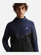 Чоловіча толстовка Nike Tech Windrunner Black/Blue HV0949-452