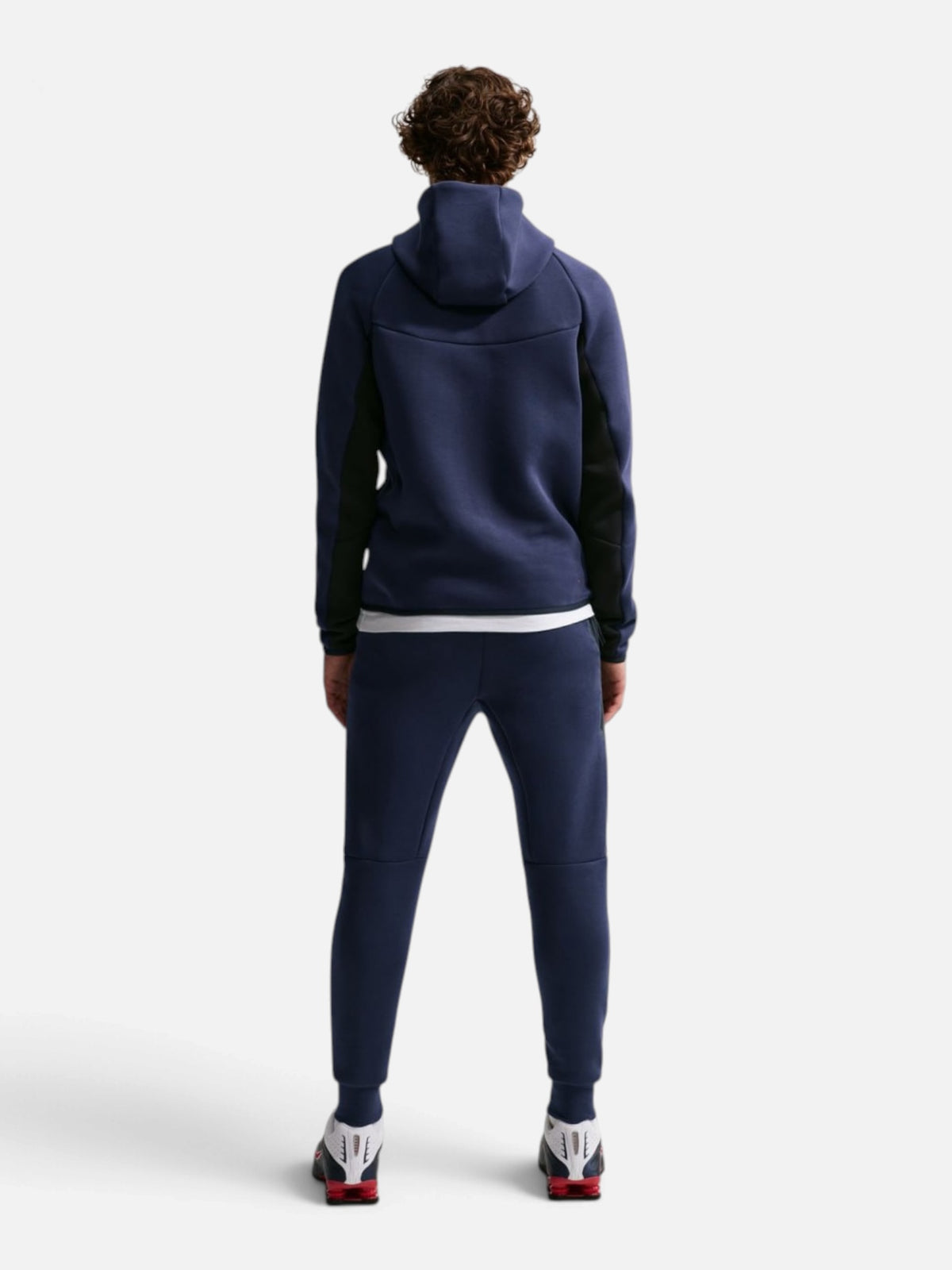 Чоловіча толстовка Nike Tech Windrunner Black/Blue HV0949-452