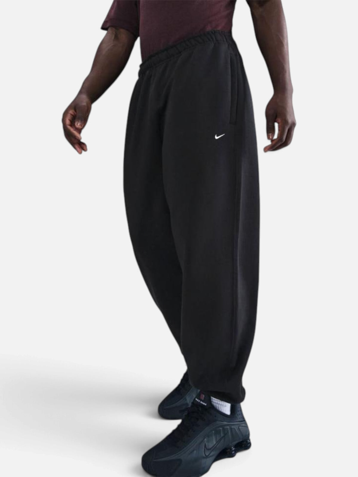 Чоловічі штани Nike Solo Swoosh Black HV1088-010