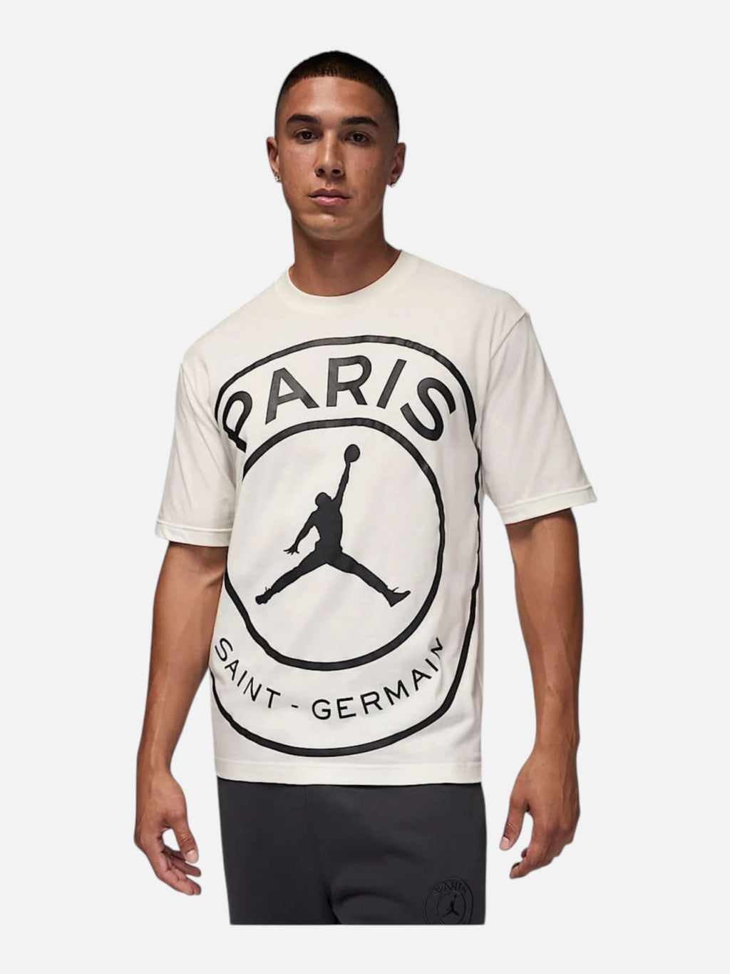 Чоловіча футболка Air Jordan x PSG SS Logo White HV3411-133