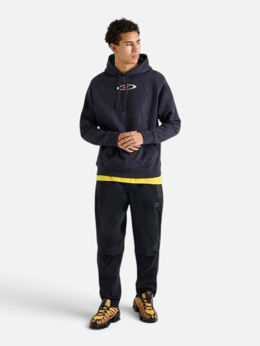 Чоловіче худі Nike Sportswear Club Pullover Black HV4618-045