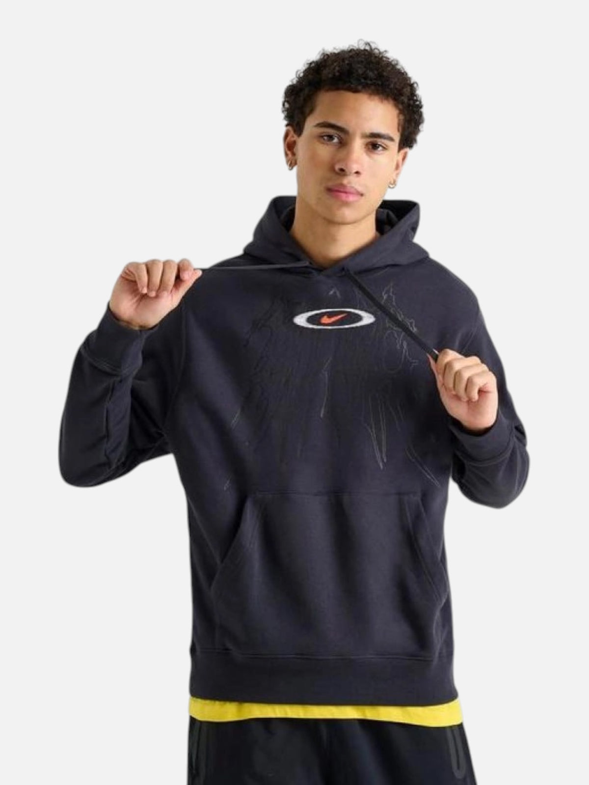 Чоловіче худі Nike Sportswear Club Pullover Black HV4618-045
