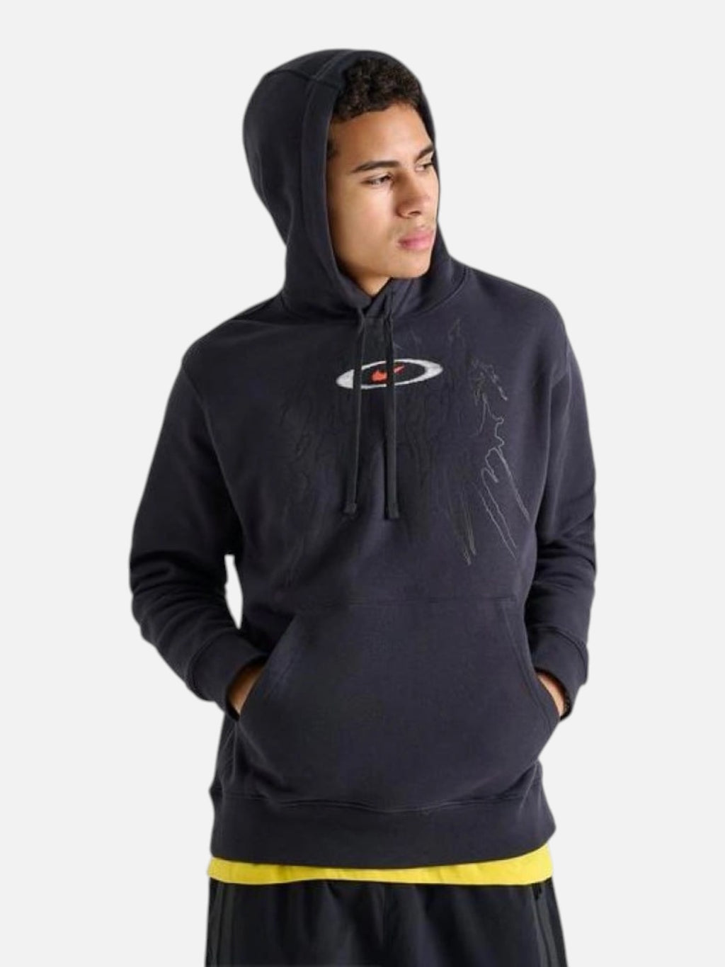 Чоловіче худі Nike Sportswear Club Pullover Black HV4618-045