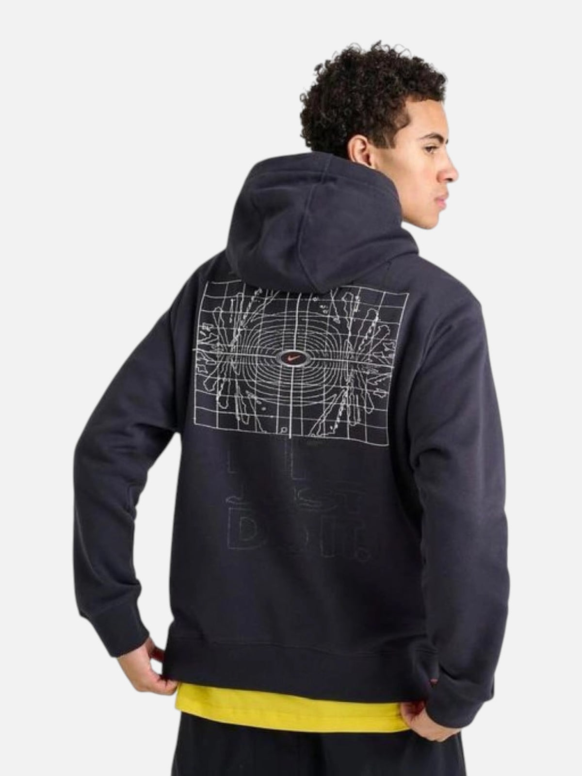 Чоловіче худі Nike Sportswear Club Pullover Black HV4618-045