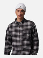 Чоловіча сорочка Air Jordan Brooklyn Graphic Flannel Black/Grey IF1857-010