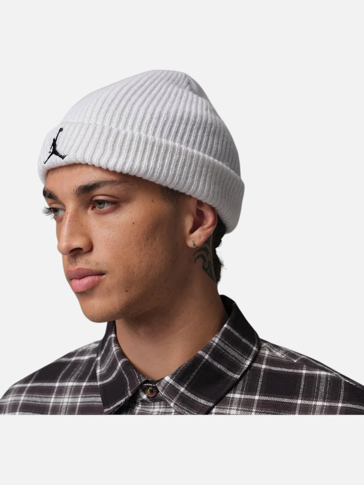 Чоловіча сорочка Air Jordan Brooklyn Graphic Flannel Black/Grey IF1857-010