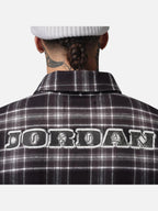 Чоловіча сорочка Air Jordan Brooklyn Graphic Flannel Black/Grey IF1857-010
