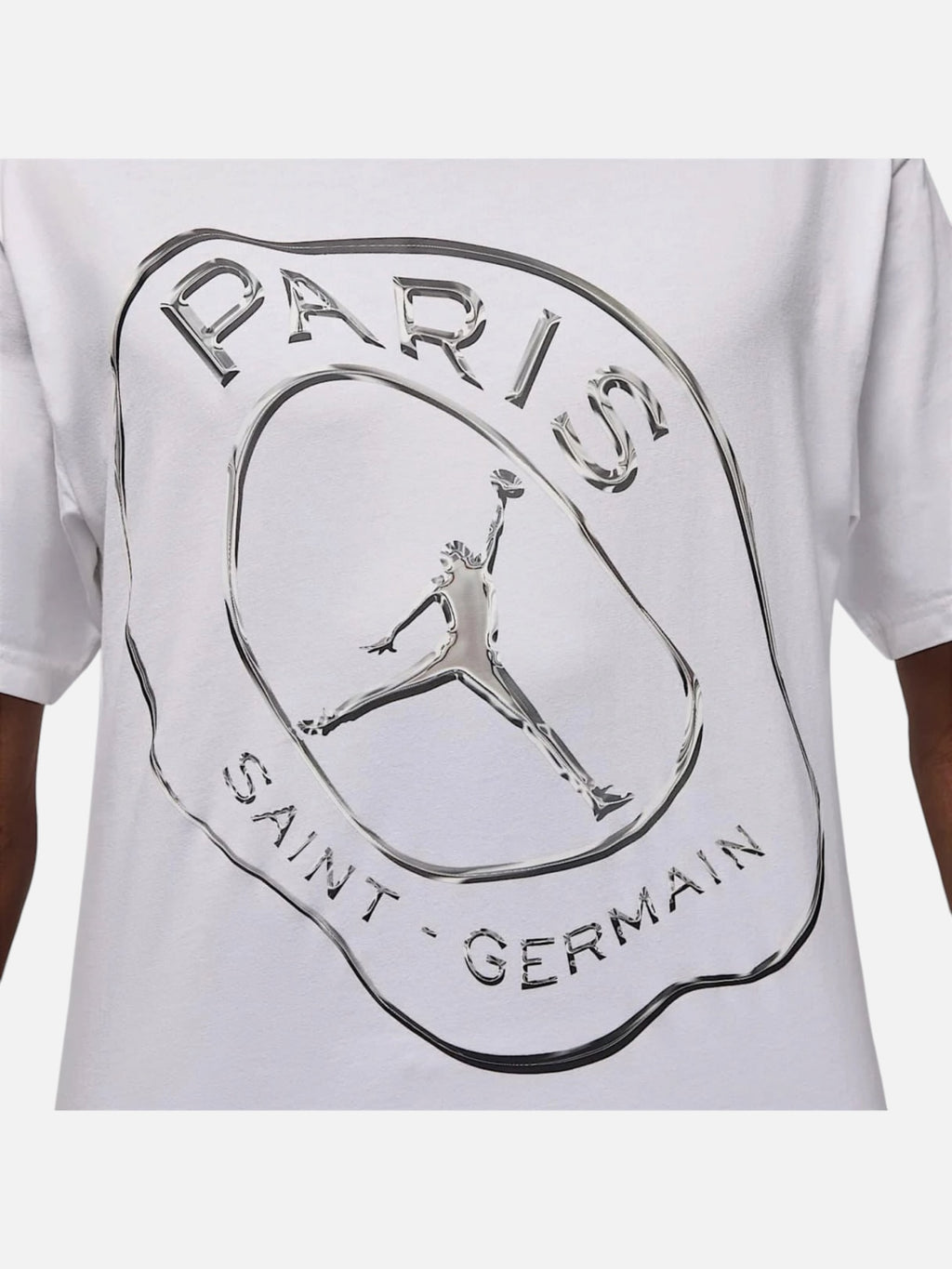 Чоловіча футболка Air Jordan MJ DF Practice Tee PSG White IF3807-100
