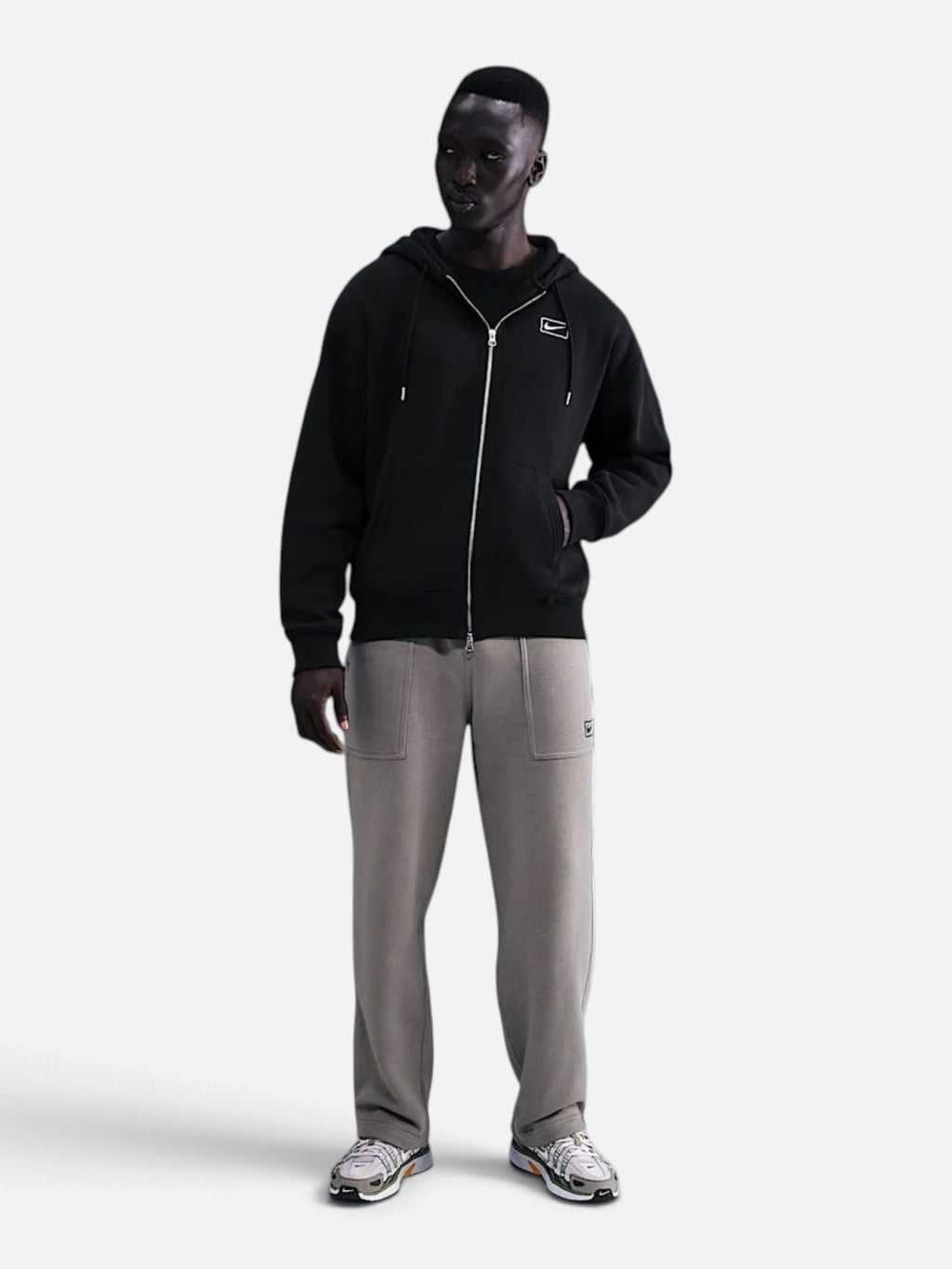 Чоловічий спортивний костюм Nike Sportswear Full-Zip Black IQ2765-010 / IQ2768-010