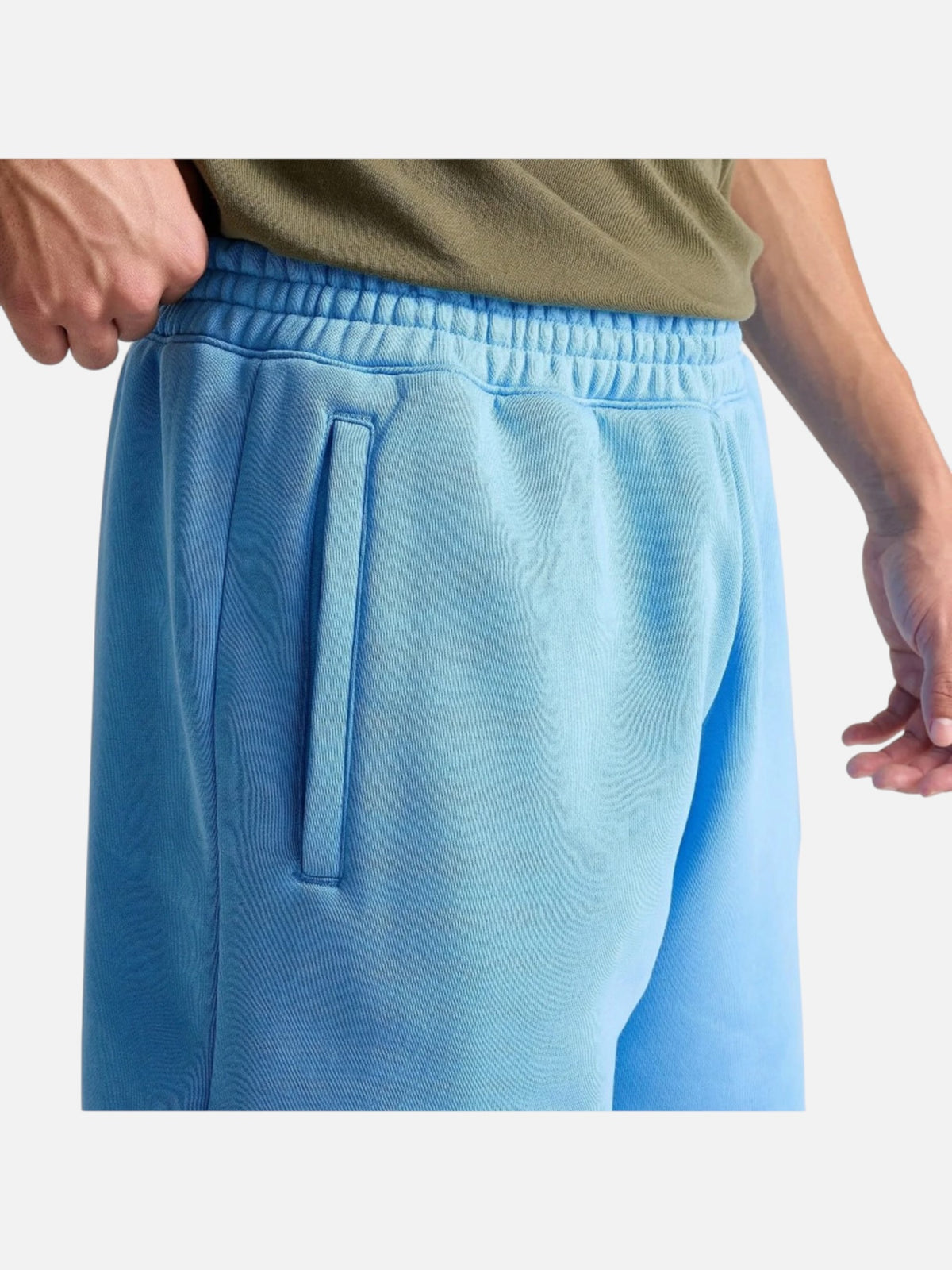 Чоловічі шорти Adidas Originals Trefoil Essentials Lifestyle Light Blue IR7812