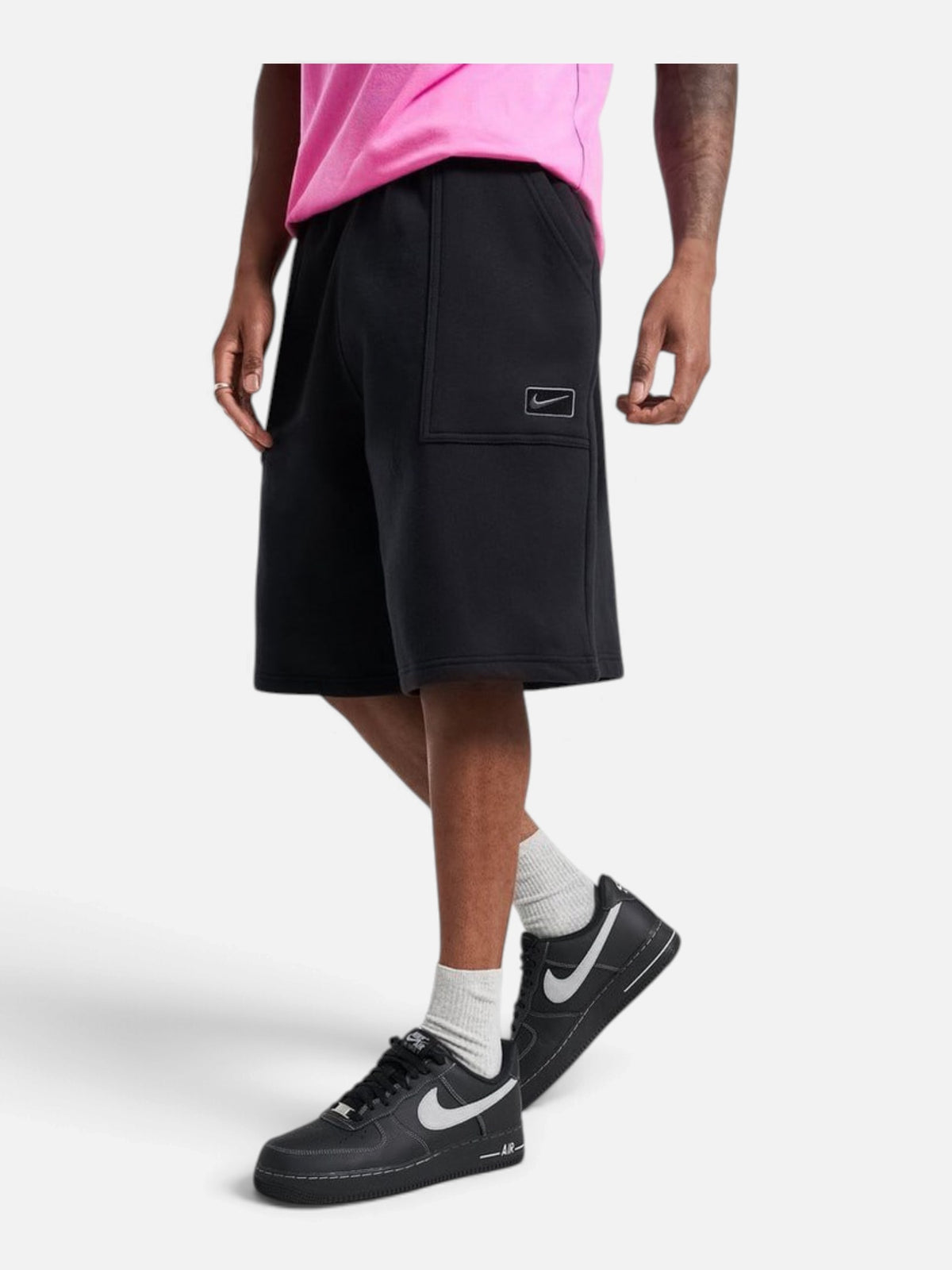 Чоловічі шорти Nike Sportswear Standard Issue Black IV0377-010