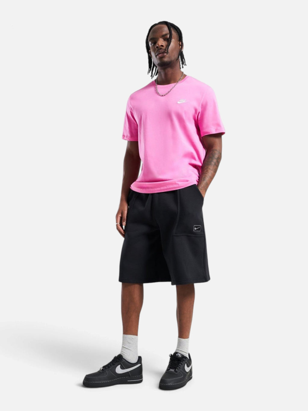 Чоловічі шорти Nike Sportswear Standard Issue Black IV0377-010