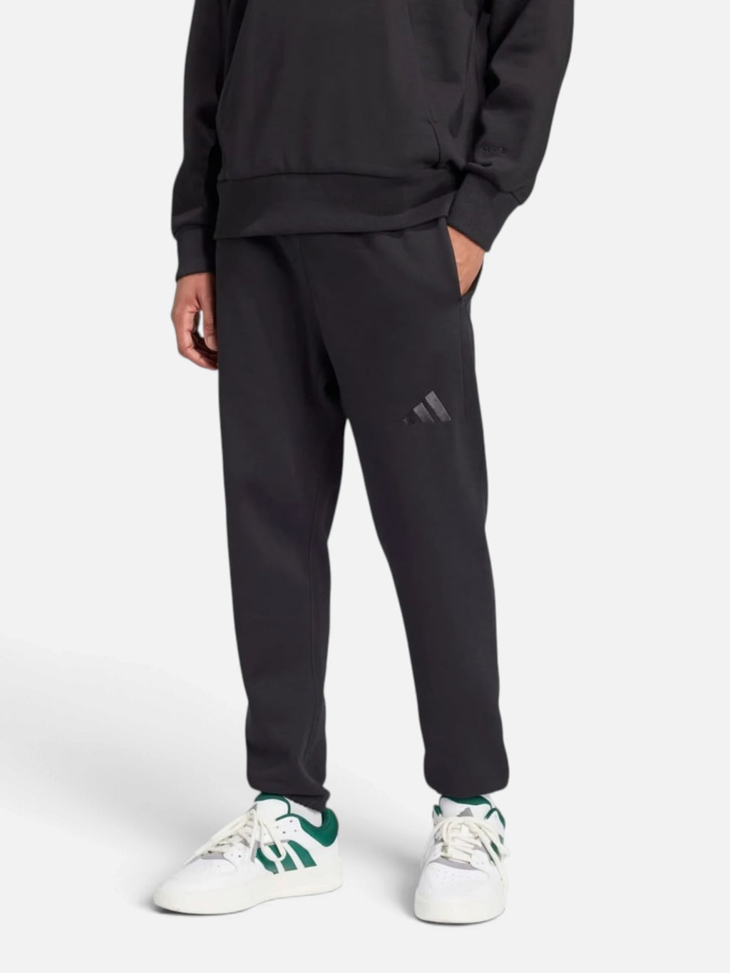 Чоловічий спортивний костюм Adidas All SZN Fleece Sportswear Black IX1246 / IX1253