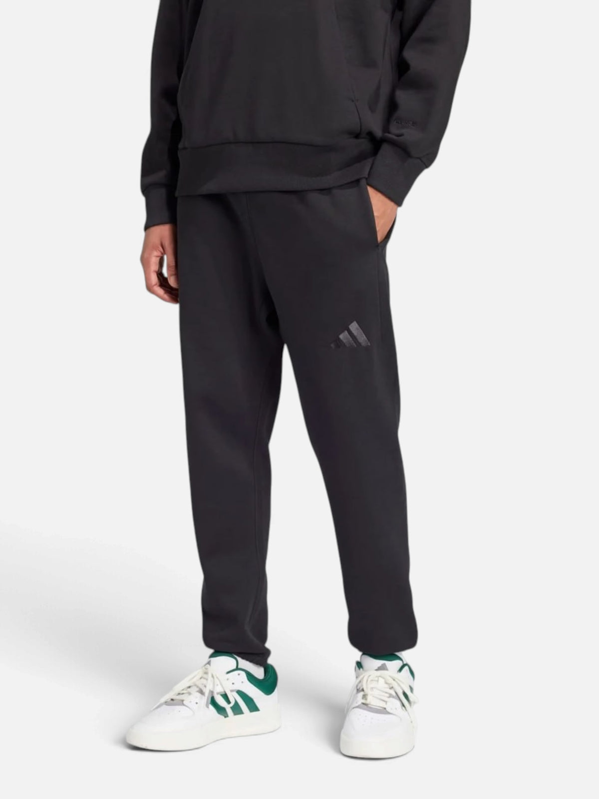 Чоловічий спортивний костюм Adidas All SZN Fleece Sportswear Black IX1246 / IX1253