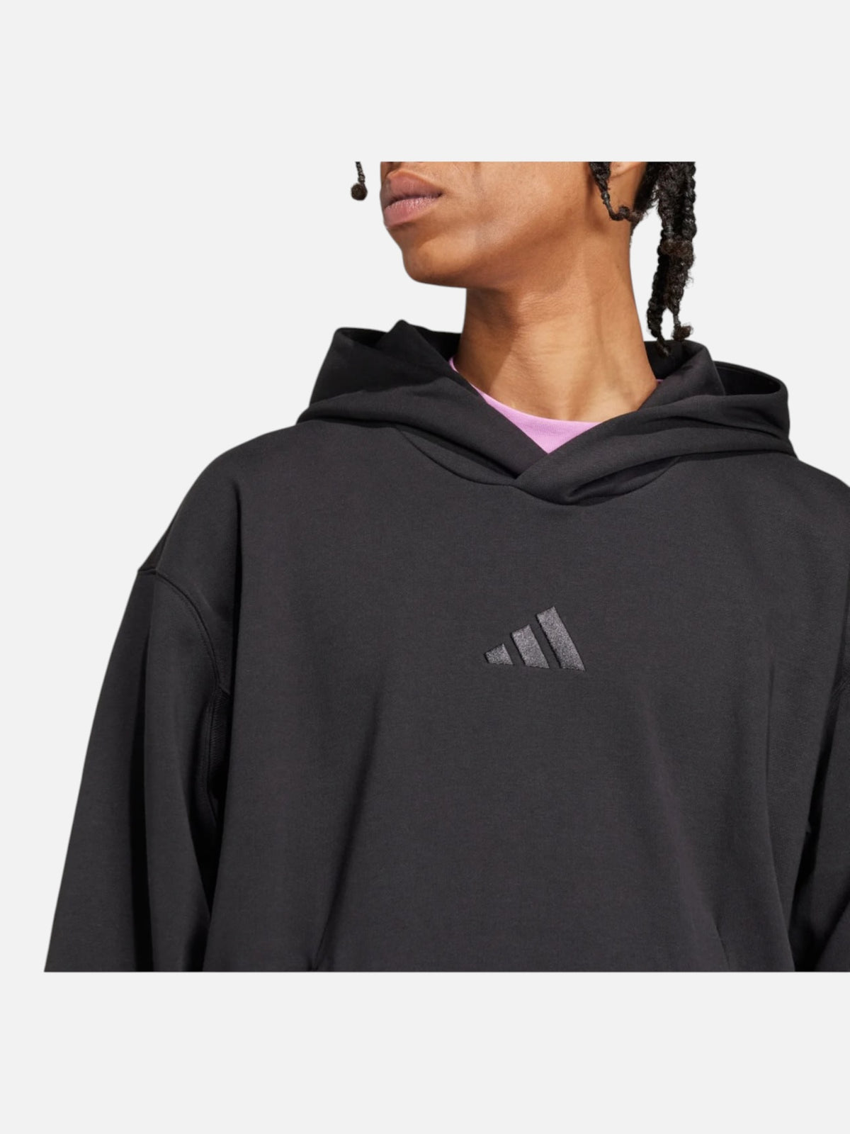 Чоловічий спортивний костюм Adidas All SZN Fleece Sportswear Black IX1246 / IX1253
