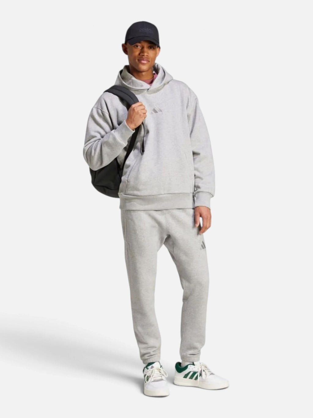 Чоловічий спортивний костюм Adidas All SZN Fleece Grey IY4148 / IY4123