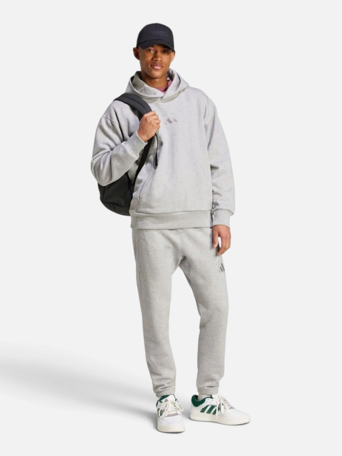 Чоловічий спортивний костюм Adidas All SZN Fleece Grey IY4148 / IY4123