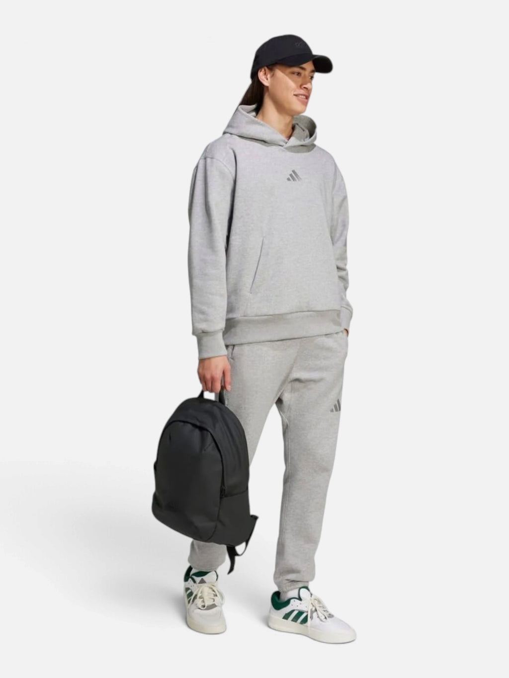 Чоловічий спортивний костюм Adidas All SZN Fleece Grey IY4148 / IY4123