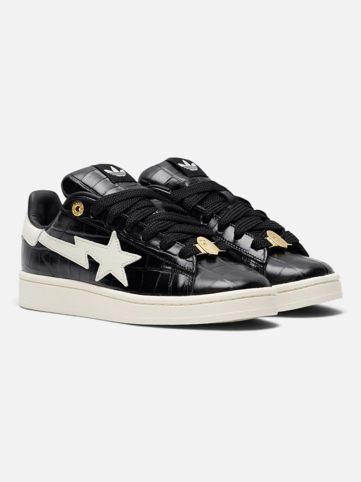 Жіночі кросівки Adidas Campus 00S x BAPE Black KJ8851