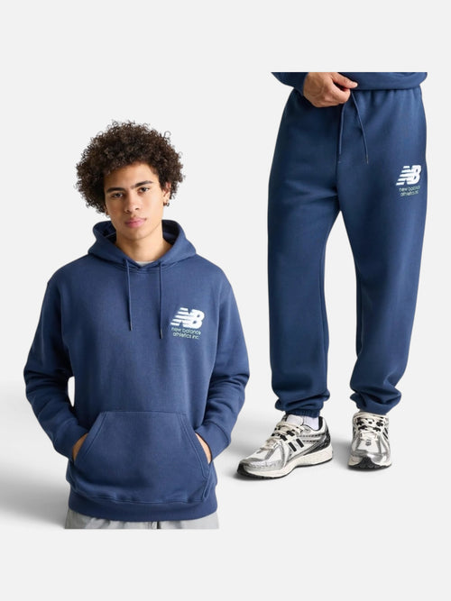 Чоловічий спортивний костюм New Balance Athletics Chenille Blue MT611449 / MB61T4DQ