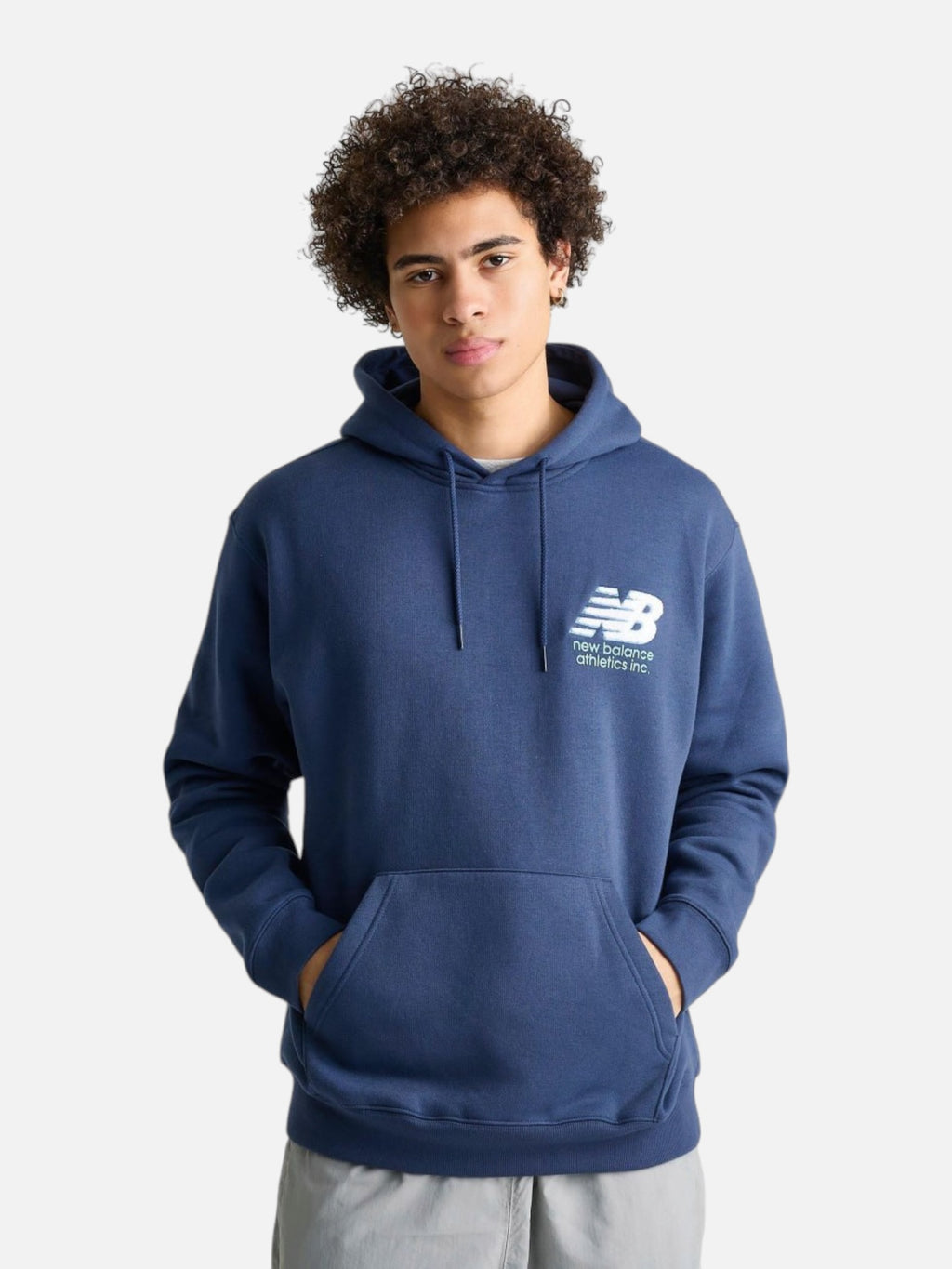 Чоловічий спортивний костюм New Balance Athletics Chenille Blue MT611449 / MB61T4DQ