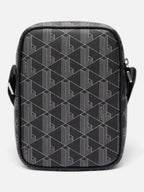 Унісекс сумка-месенджер Lacoste Monogram Grey/Black NH4410LX-H45