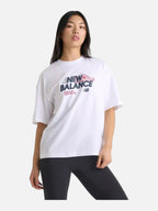 Унісекс футболка New Balance Athletics White WT53334