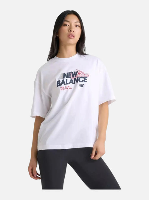 Унісекс футболка New Balance Athletics White WT53334