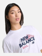 Унісекс футболка New Balance Athletics White WT53334