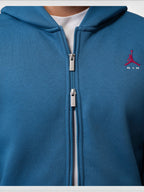 Чоловіче худі на блискавці Air Jordan Brooklyn True Blue/University Red IU0243-485