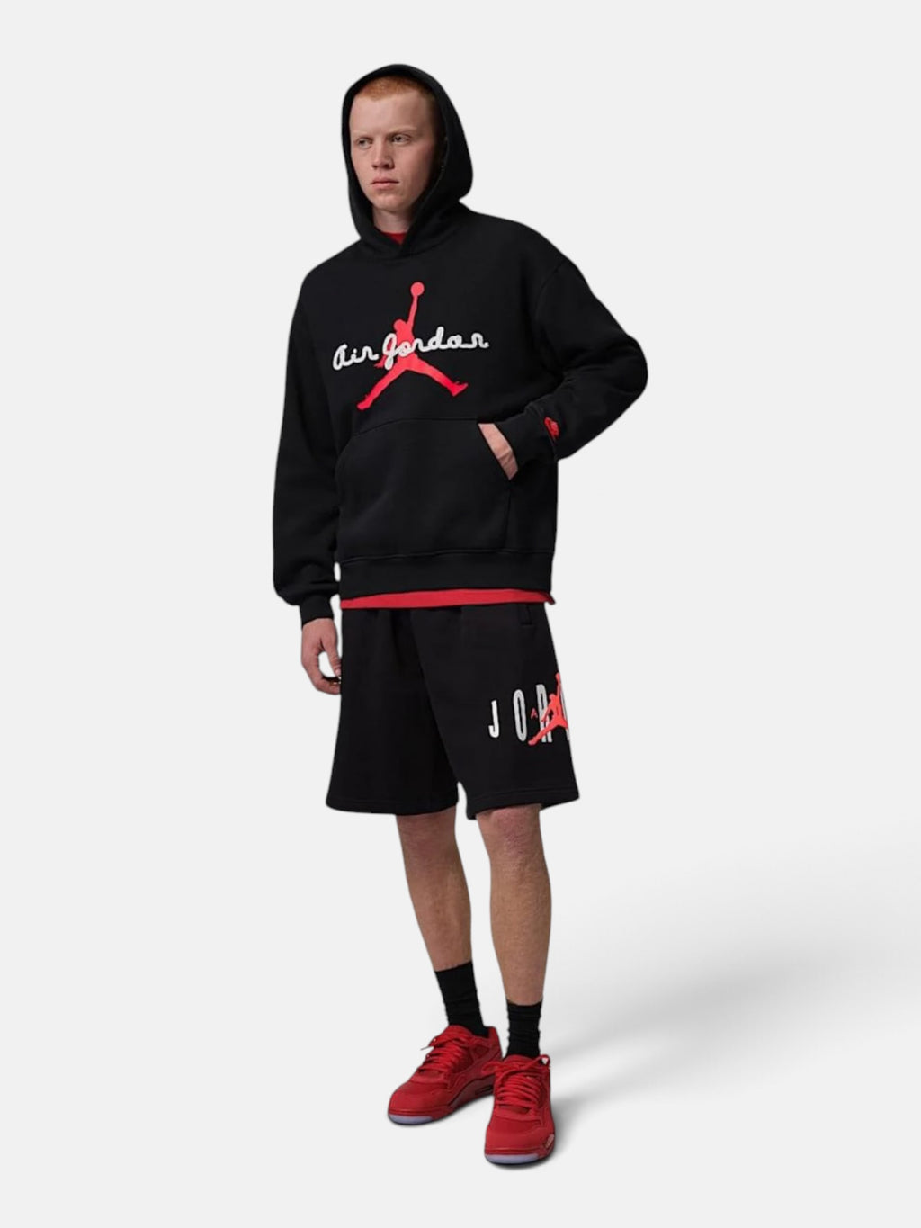 Чоловіче худі Air Jordan Brooklyn Fleece AJ6 Black IQ0702-010