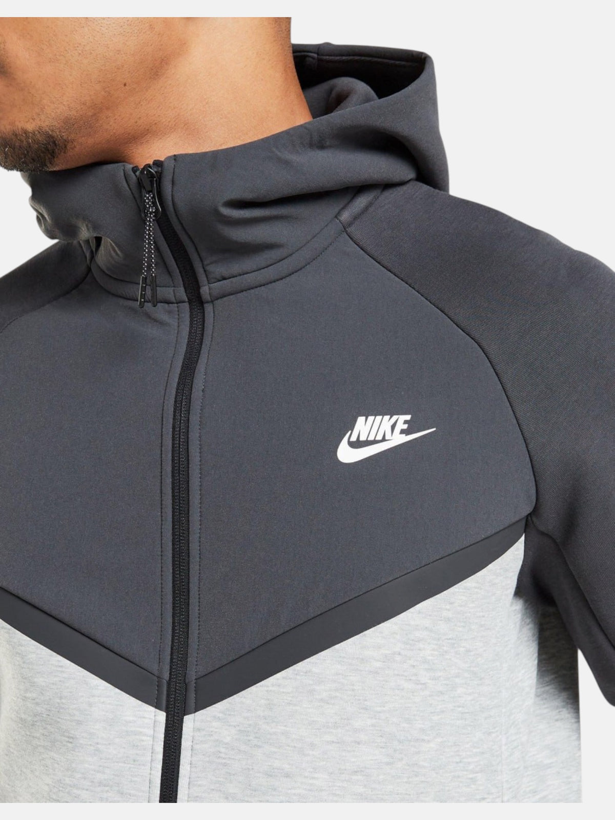 Чоловіча толстовка Nike Tech Fleece Grey/Black IH4302-063