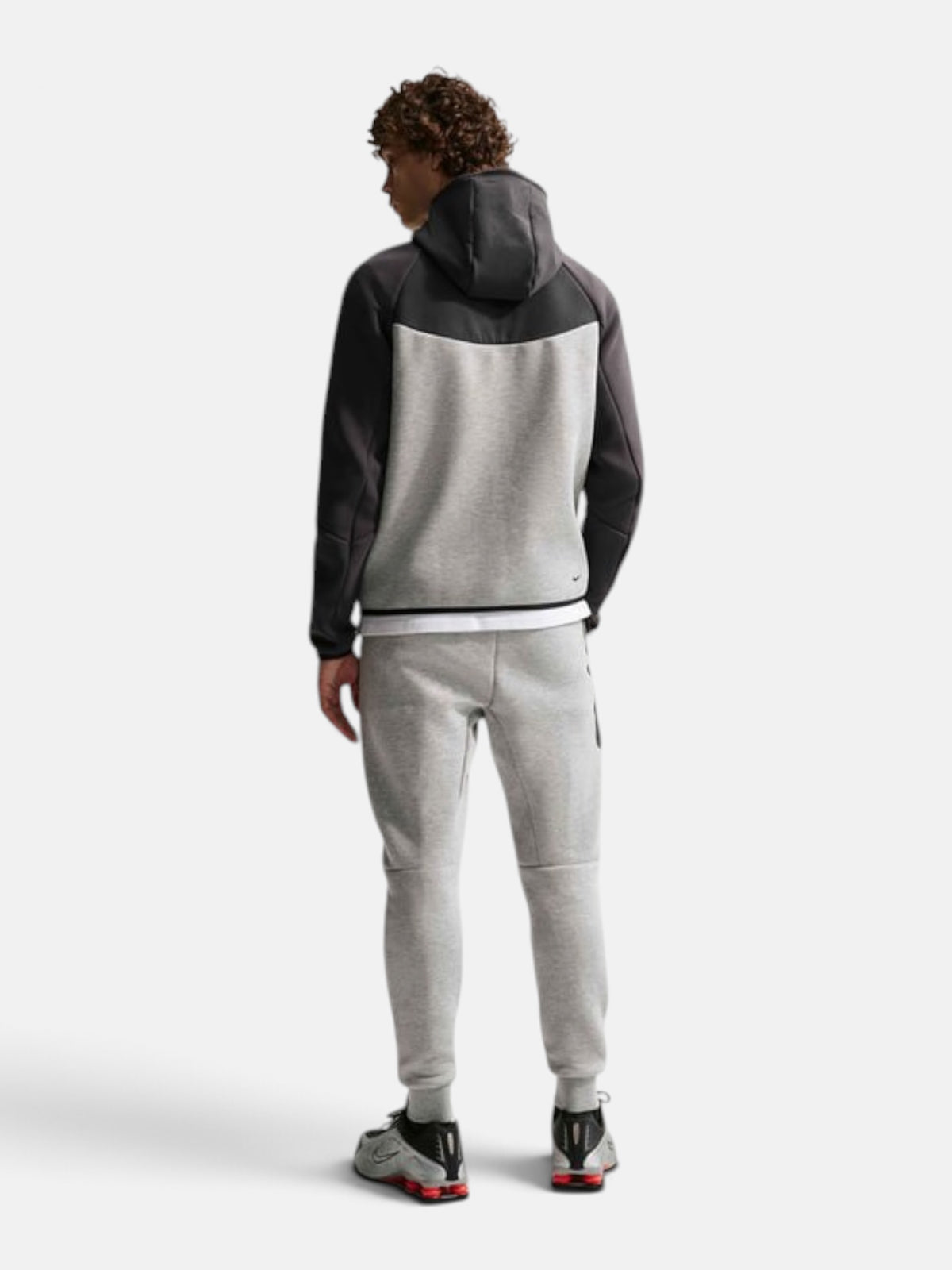 Чоловіча толстовка Nike Tech Fleece Grey/Black IH4302-063