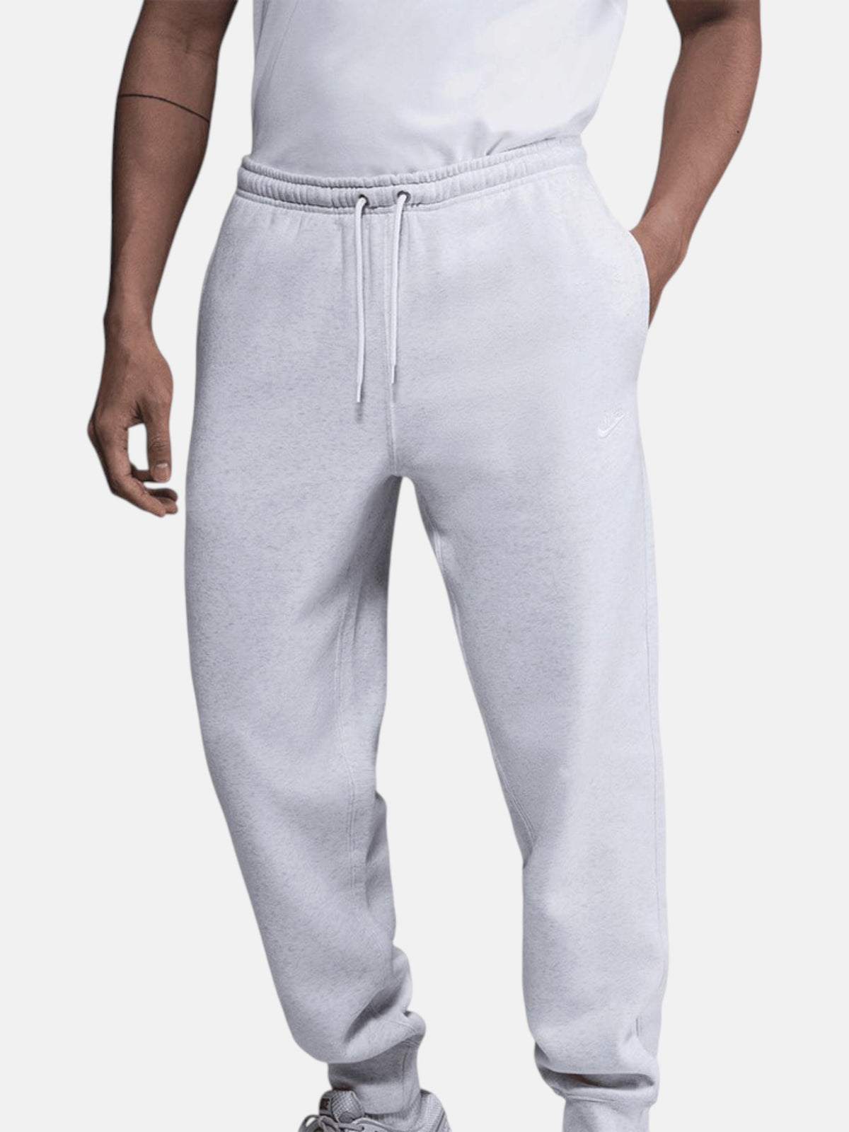 Чоловічі штани Nike Sportswear Club Fleece White FN3787-051