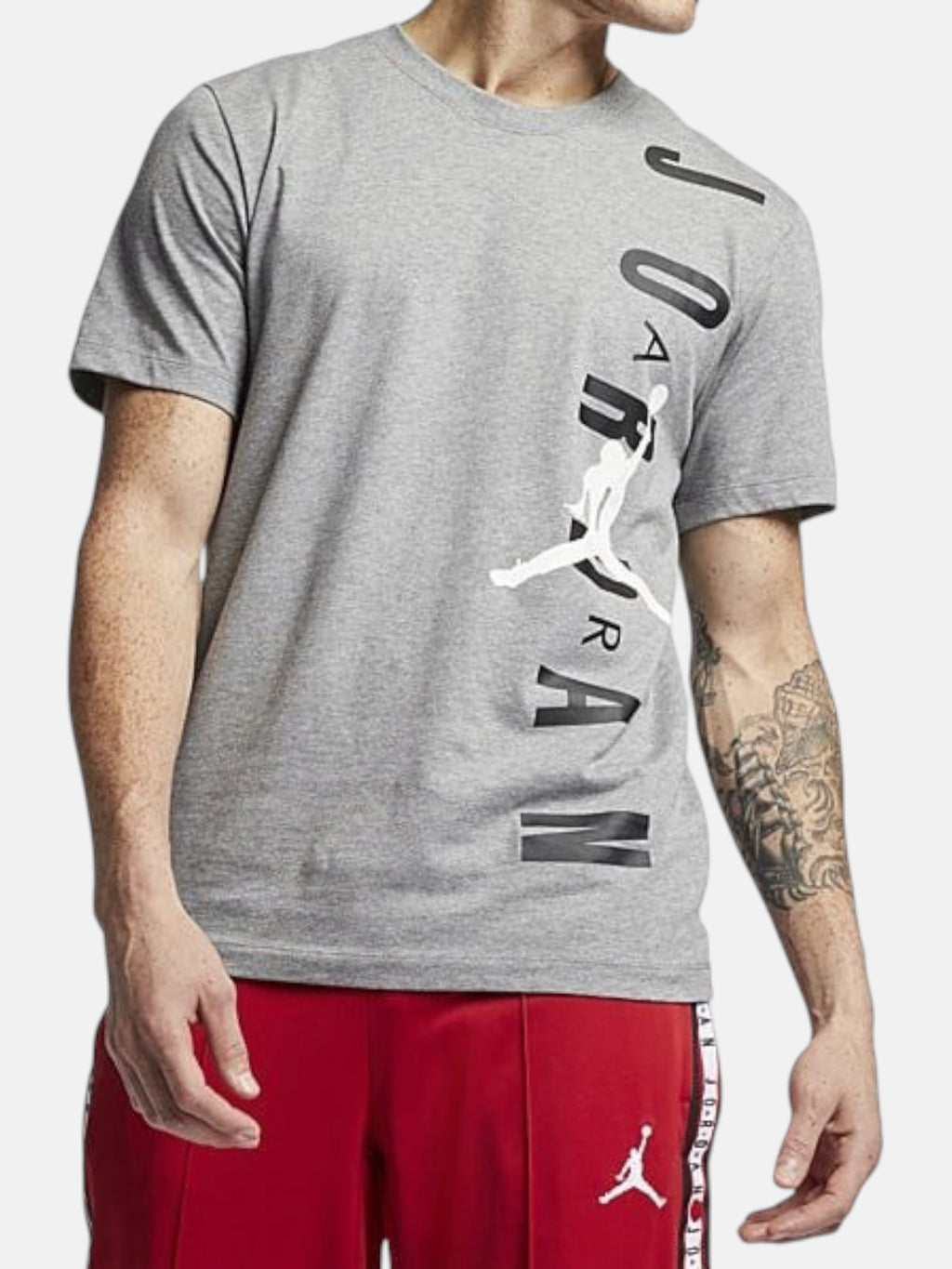 Чоловіча футболка Air Jordan Jumpman Graphic Grey BV0086-091