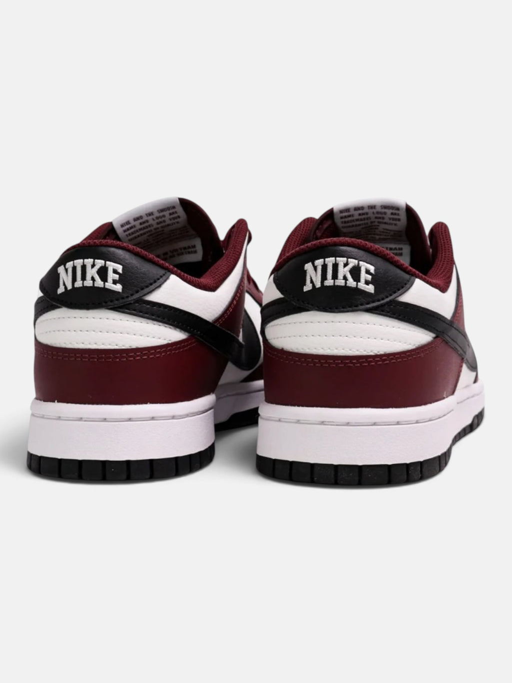 Чоловічі кросівки Nike Dunk Low White/Bordo FZ4616-600